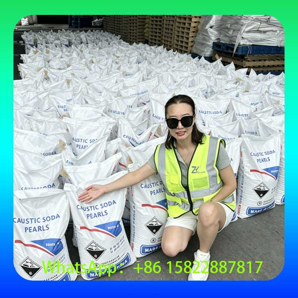 Soude en Perle 25kg - Emballage, Stock et Prix Usine