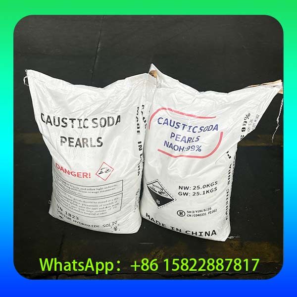 Soude Perle 25kg Certifiée 99% - Stock et Emballage