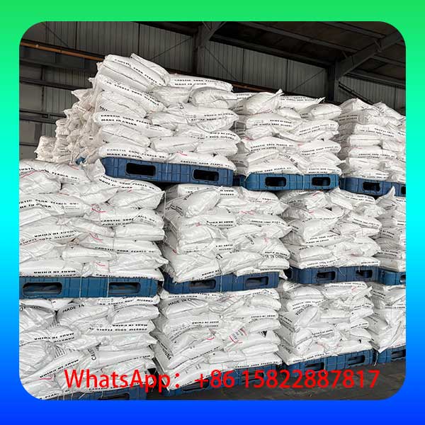 Chargement Soude Caustique en Poudre 25kg - Exportation Fournisseur Chine