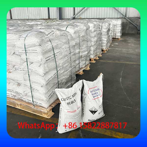 Stock Soude Caustique Granulé 25kg - Prix Usine Chine Grossiste