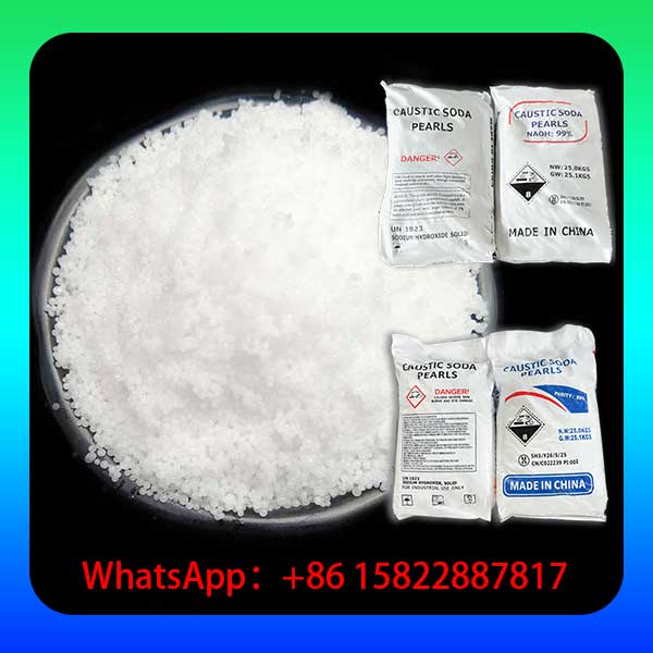 Soude NaOH Perles 99% 25kg - Stock Usine Chine Grossiste