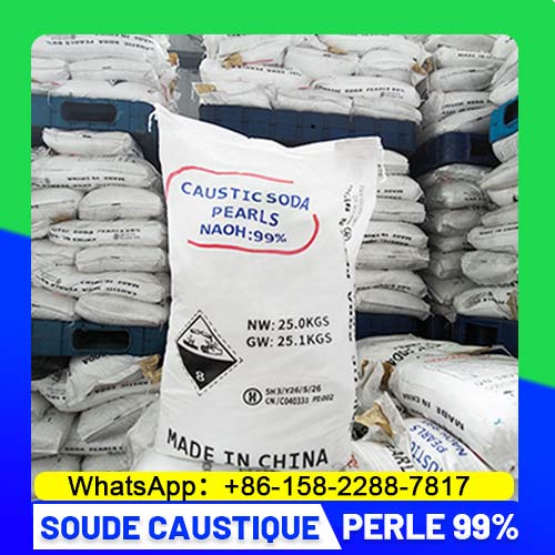 Perle de soude 99% sac de 25 kg directement de l'usine Chine