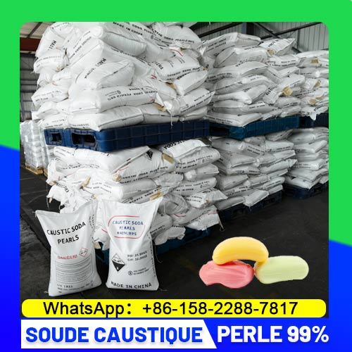 Soude Caustique en Perle pour Savon 99% Usine Directe & Export