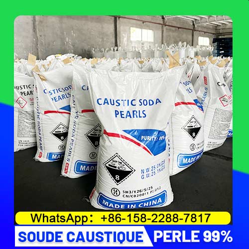 usine de poudre de soude Naoh en granulés et paillettes en provenance de Chine