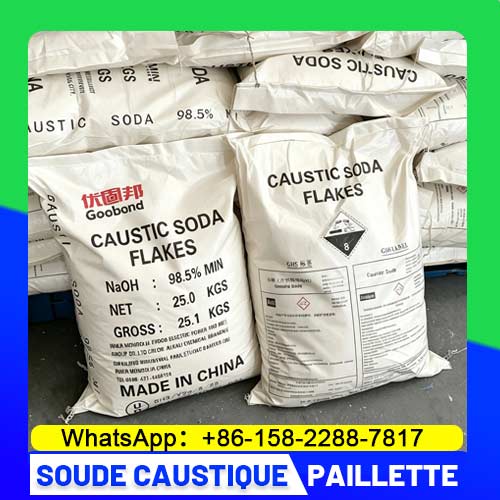 Hydroxyde de Sodium Soude Caustique Premium 99% Direct Usine Chine