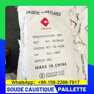 soude caustique en paillette prix pas cher Chine usine